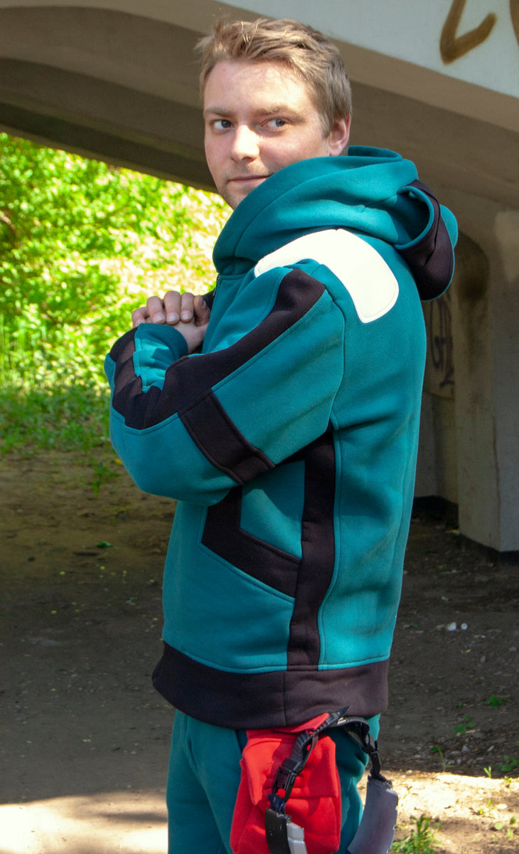 Bnha deku hoodie best sale